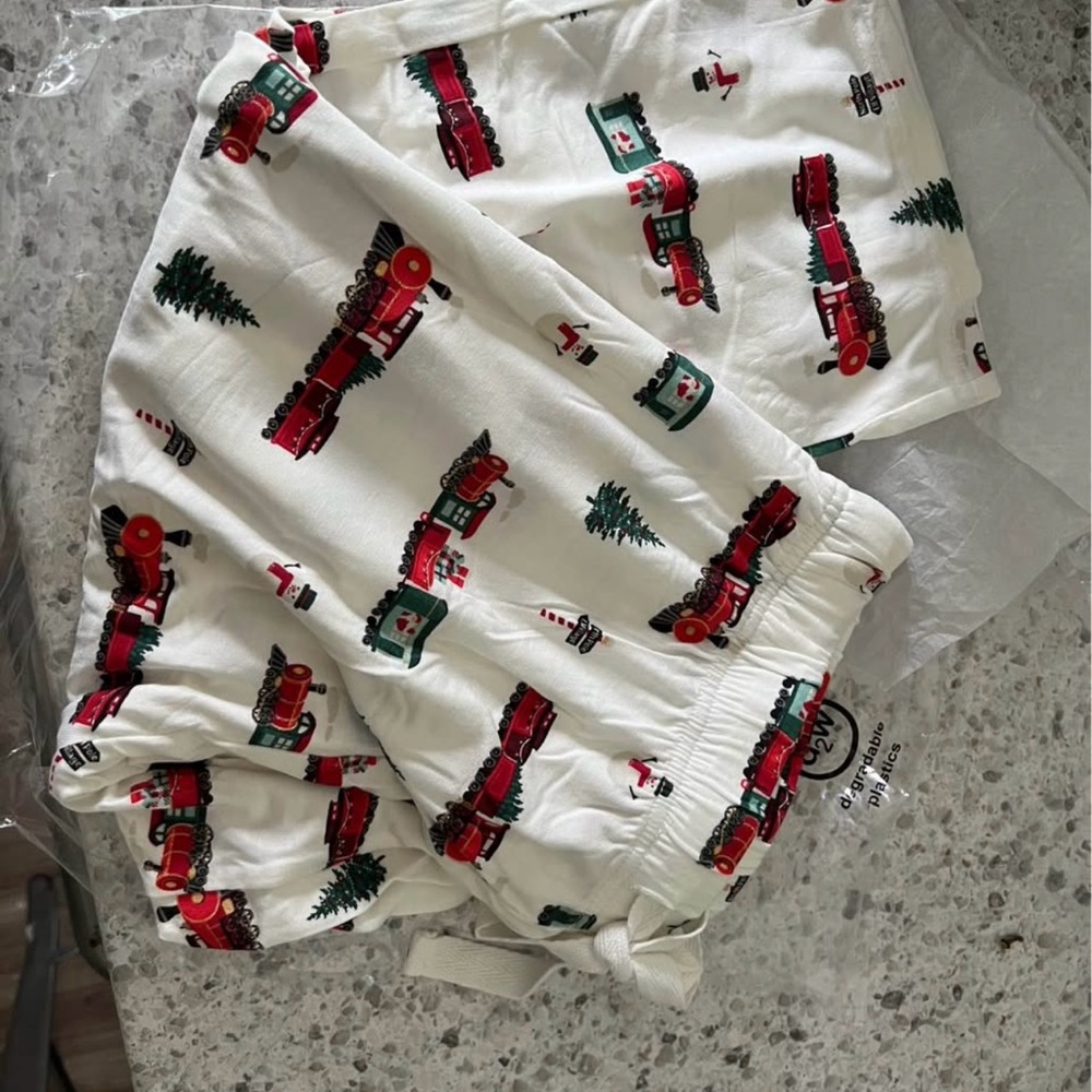 Kyte BABY Holiday Train Pajama Pants